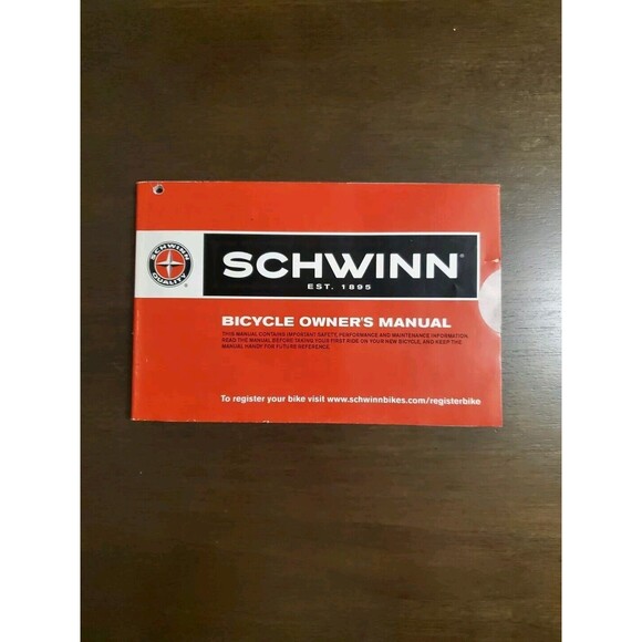 Schwinn Bicycle Owner's Manual 2012 PacificCycle - Picture 1 of 3